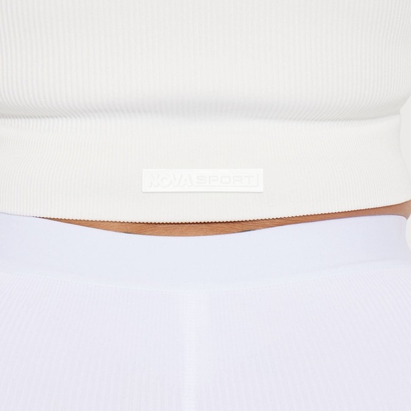 🏃🏽‍♀️🛤️NWT Ribbed Track Jacket Sz XL🛤️🏃🏽‍♀️ - Picture 4 of 10